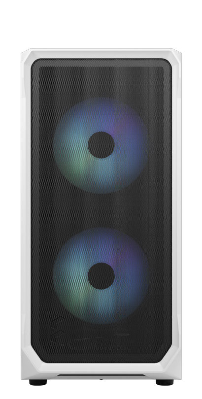 A case facing front 